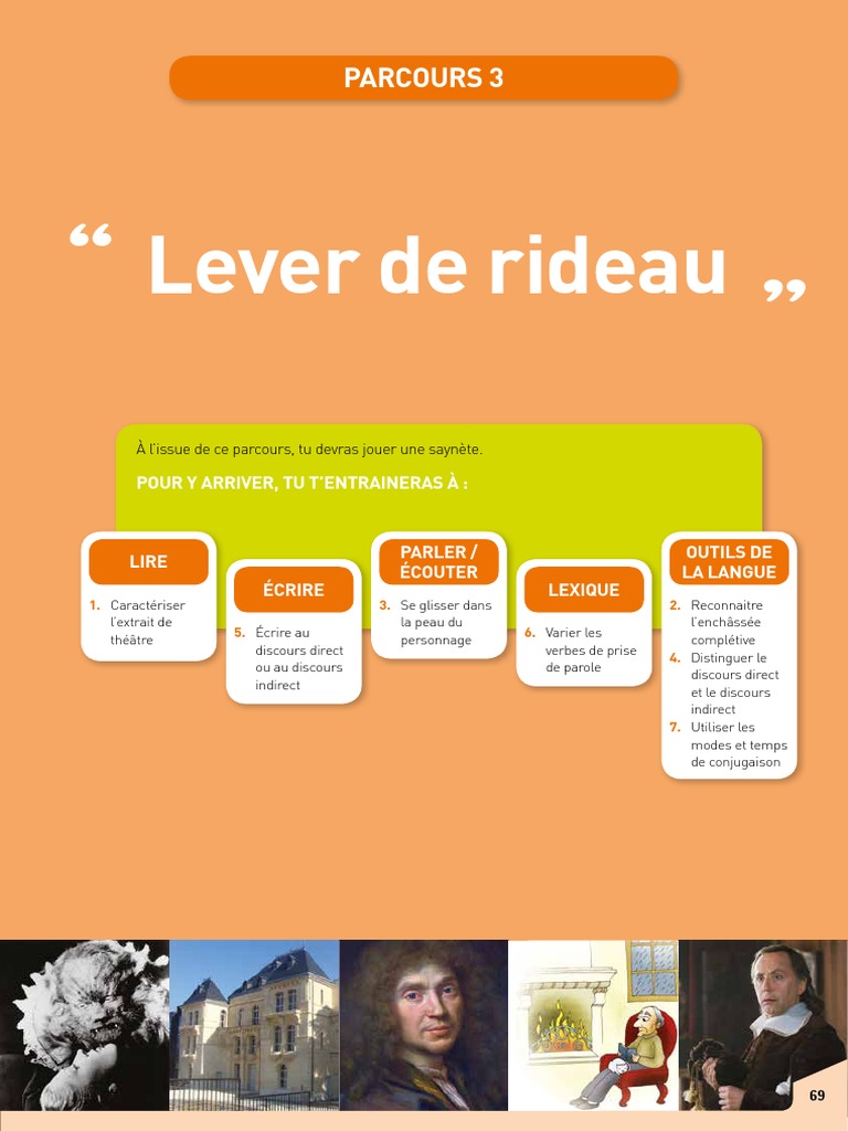 Saynète : Techniques de théâtre | PDF | Phrase | Typologie linguistique