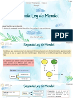 Segunda Ley de Mendel - Biología 