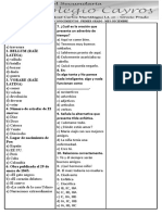 Examen e Conocimiento Primer Año