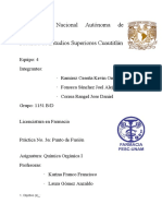 Investigación Previa Punto de Fusión 