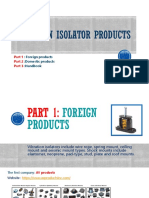 Vibration Isolator Products
