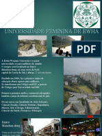 Universidade feminina Ewha Coreia