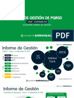 Informe PQRSD Enero Septiembre 2022