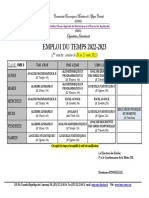 Emploi Du Temps Semestre1 Semaine07 Du 20 Au 25 Mars 2023 ISE PDF