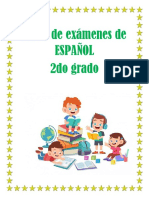 Guías de Exámenes de ESPAÑOL 2do Grado PDF