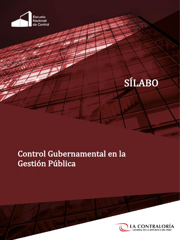 Control Gubernamental y Ley 27785 | PDF | Evaluación | Auditoría