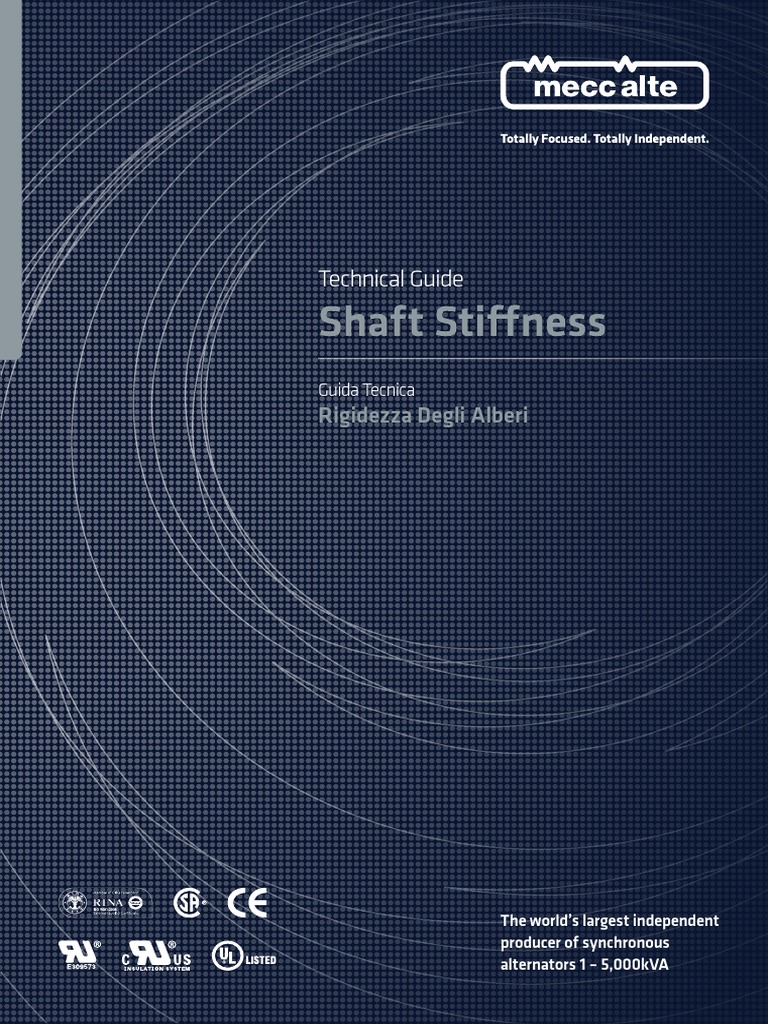 Shaft Stiffness Rev3 PDF Mechanical Engineering Metrology
