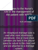 Guidelines To The Nurse's Role in The Management