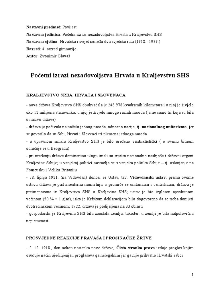 Kraljevina Jugoslavija | PDF