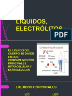 Líquidos corporales y electrólitos: composición y regulación