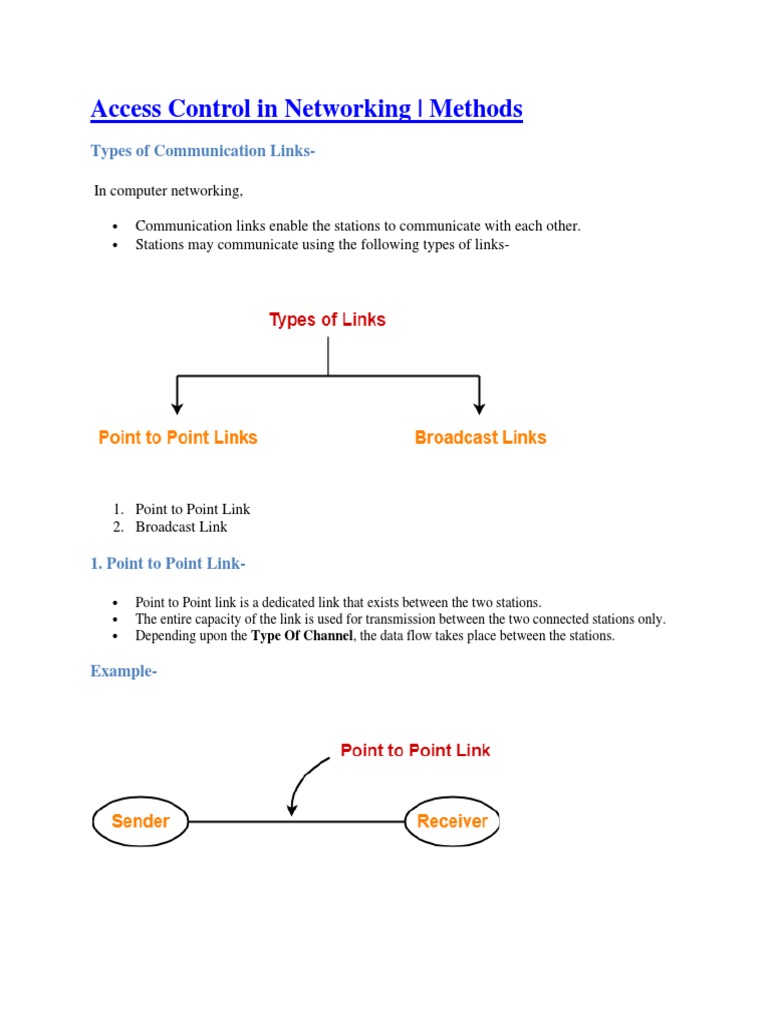 Access Control Update in Networking | PDF | Information And ...
