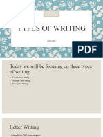 Types of Writing