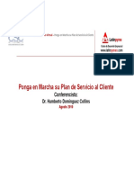 Plan Servicio Cliente