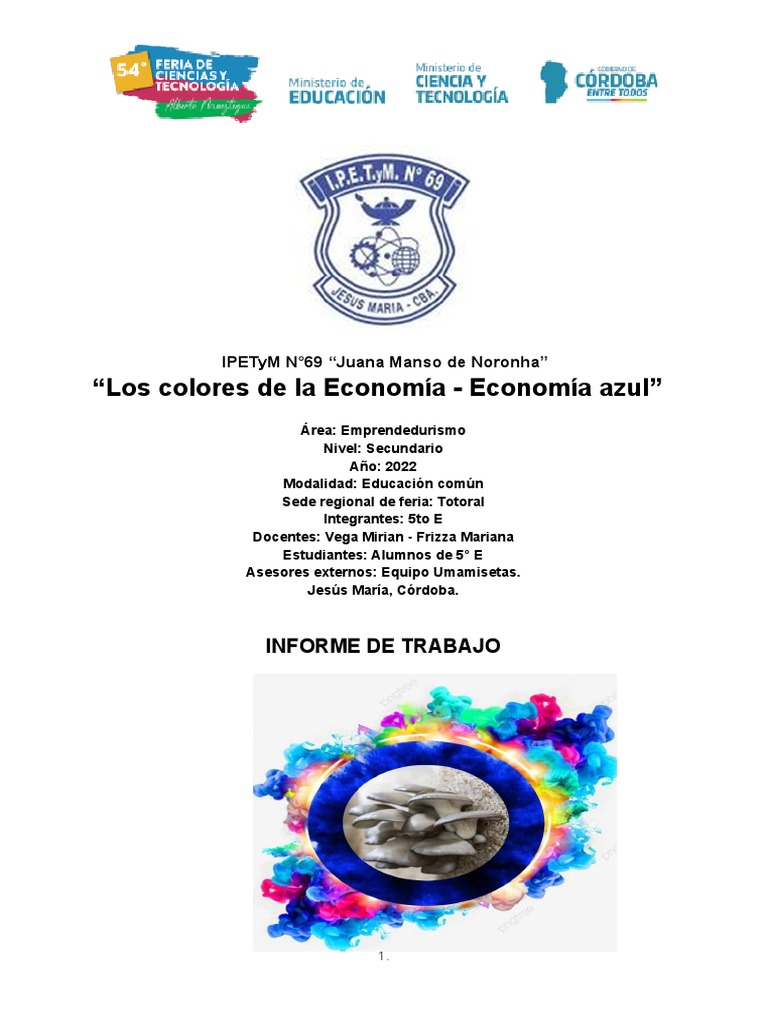 Feria de Ciencias - Informe | PDF | Iniciativa empresarial | Naturaleza
