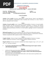 Handout For Maths