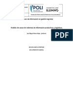 Formato de Entrega 1 Sistemas de Información en Gestión Logística ESCENARIO 3