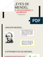 Leyes de Mendel y Cruces