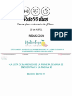 Reto 90 Dias 18 de Abril Mujeres Reduccion PDF