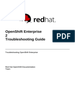 Openshift - Enterprise 2 Troubleshooting - Guide en Us