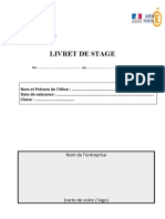 Livret de Stage - Version Openoffice