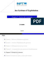 Chapitre - 5 - Gestion de Mémoire PDF