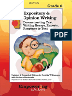Expository Opinion Writing Empowering Writers Expository Opinion Writing PDF