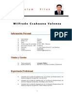 CV - Wilfredo 2015