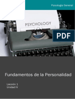 U4-1 - Fundamentos de La Personalidad PDF