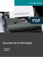 U1-3 - Escuelas de La Psicologia