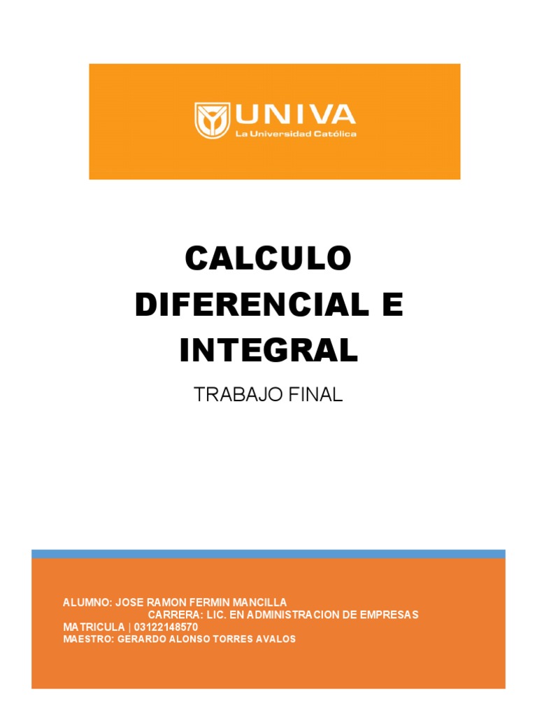 Aplicación de Cálculo en Administración | PDF | Costo marginal | Integral