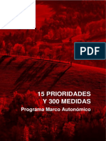 300 MedidasProgramaAutonomico PSOE