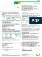 Test Cromatos Spectrocuant