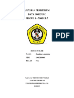 Data Forensic - Laporan Praktikum (Modul 1-7) - 19083000068 - Ibrahim Asshabirin - 7M2 PDF