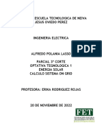 Calculo Sistema Hibrido Alfredo Polania Parcial 3º Corte