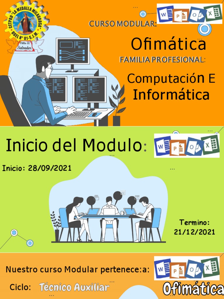 Introducción Del Módulo de Ofimática | PDF