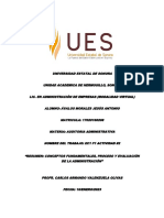 Ec1 F1 Act #2 Resumen Administracion, Procesos y Evaluacion PDF