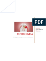 Concepto de Periodoncia