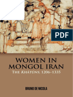 Women in Mongol Iran: Bruno de Nicola