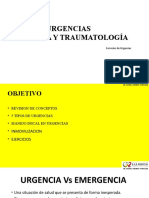 Urgencias en Ortopedia y Traumatologia