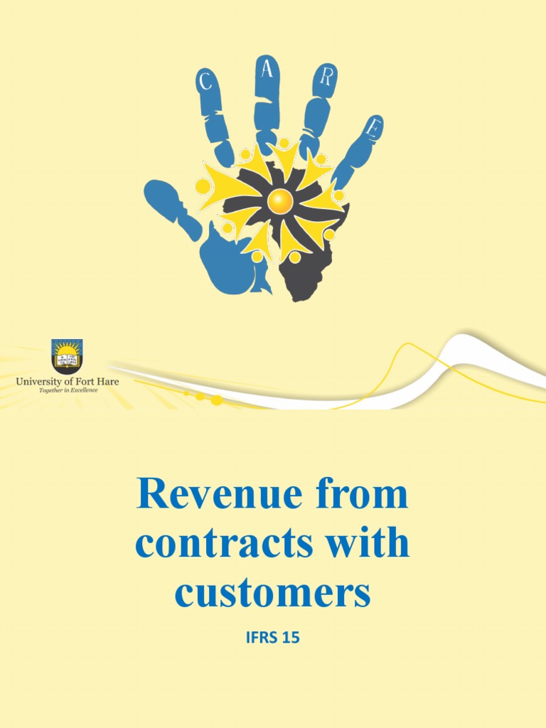 Ifrs Standards On Revenue Recognition