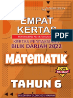 4 Kertas Matematik Persediaan PBD Sesi Akhir 2022 - Tahun 6 05