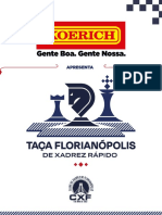 Folder Técnico 1 Taça Florianópolis de Rápido