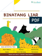 Buku Aktivitas - Binatang Liar
