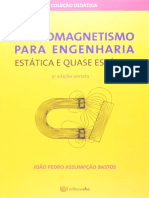 Resumo Eletromagnetismo para Engenharia Estatica e Quase Estatica Joao Pedro Assumpcao Bastos