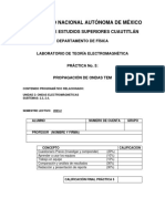 Práctica 5. - Propagacion de Ondas TEM 2023-2 PDF