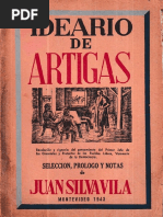 Ideario de Artigas Juan Silva Vila Montevideo 1943