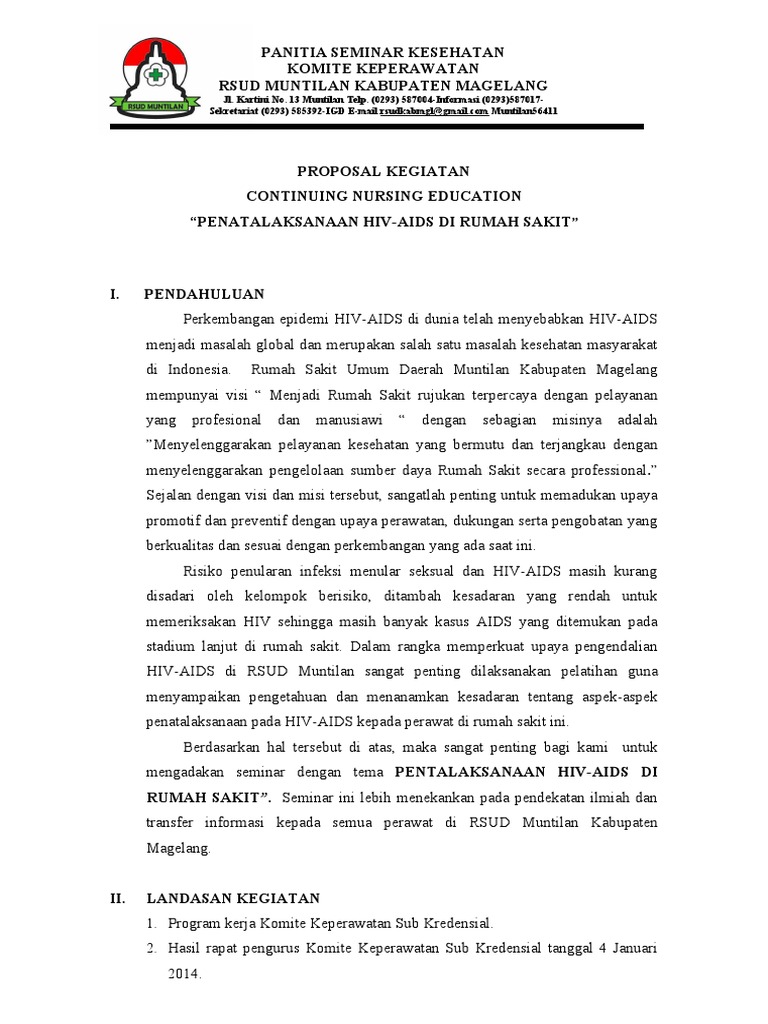 Proposal Seminar HIV AIDS | PDF