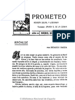 Prometeo (Madrid. 1908) - 1910, N.º 24 - La Bailarina PDF