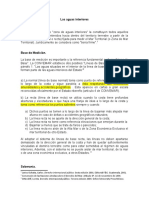 Las Aguas Interiores - Derecho Internacional Público