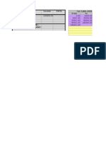 Company Income Payg Tax Table 2008 From To Employer #1